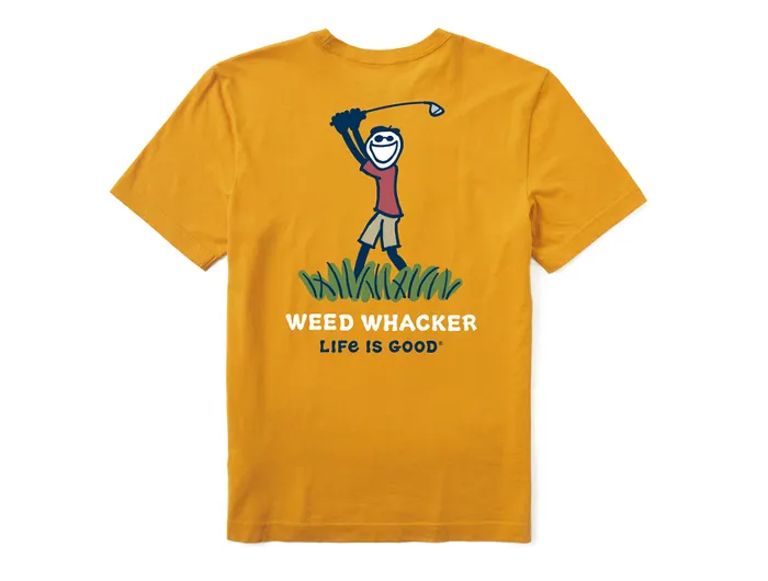 Life is Good Men's Vintage Crusher Tee - Jake Weed Whacker