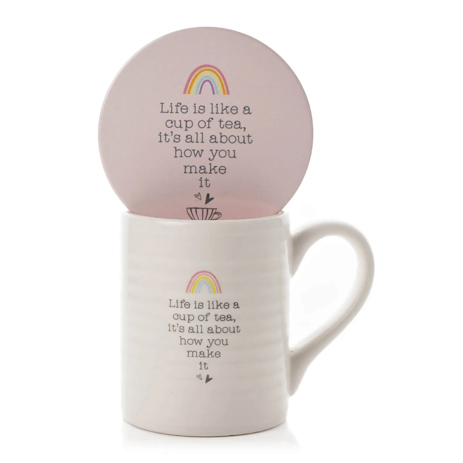 Life is Like Mug & Coaster Set