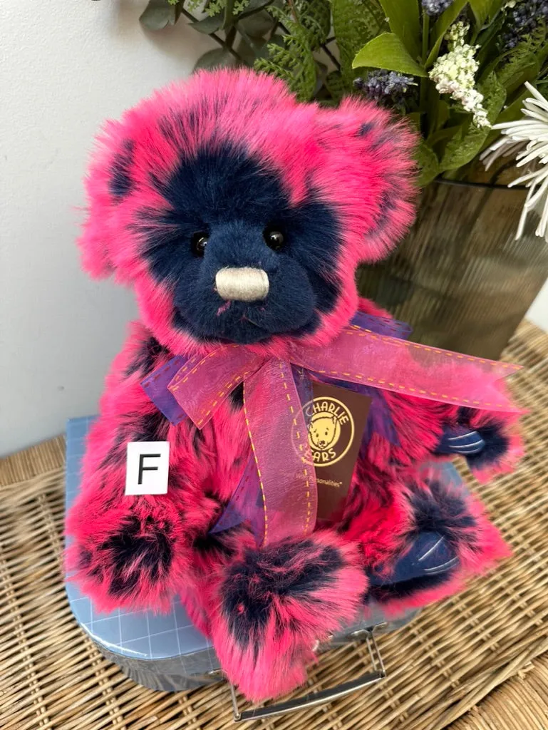 Mardi Gras Charlie Bears Secrets Collection Teddy Bear