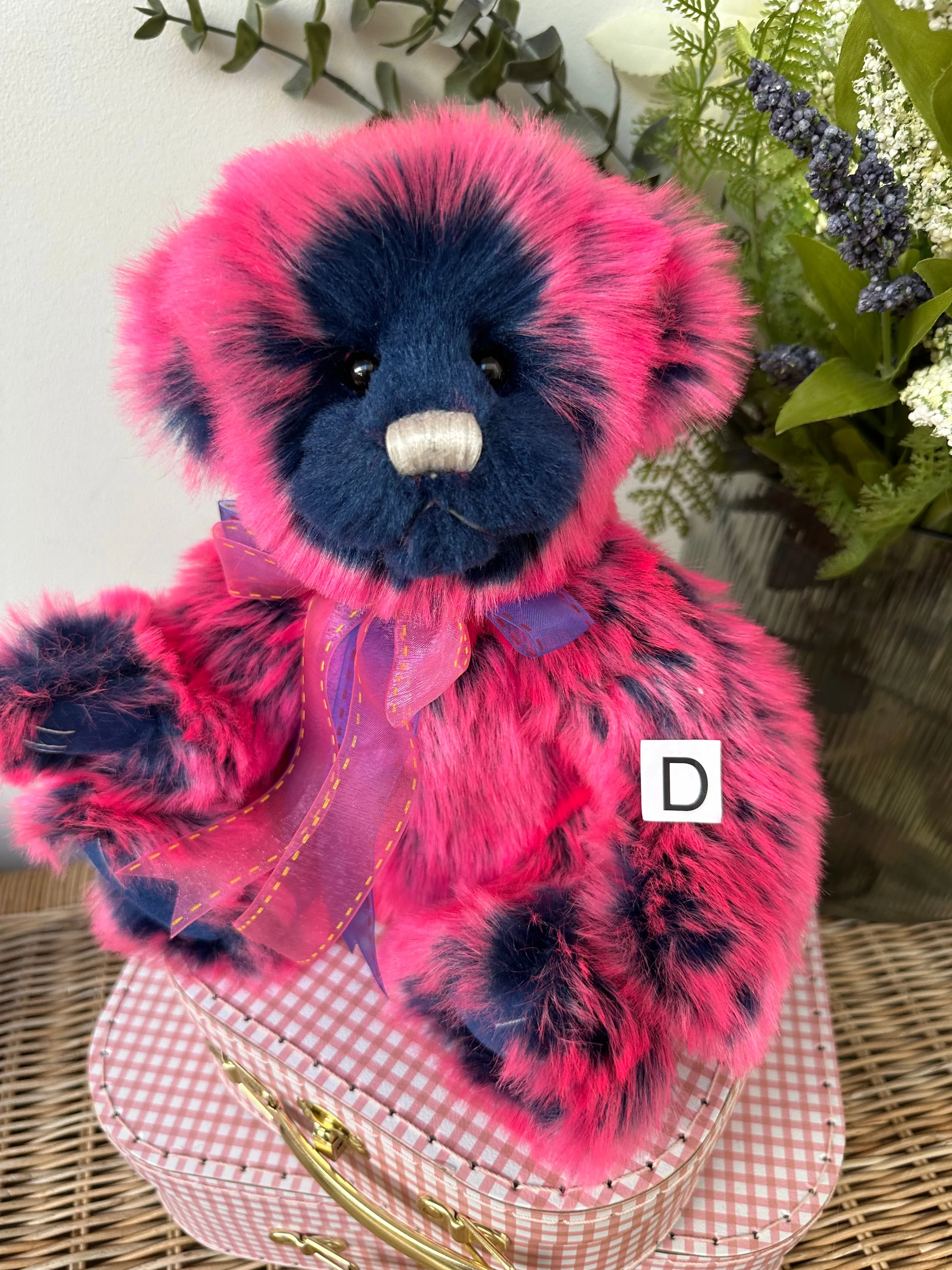 Mardi Gras Charlie Bears Secrets Collection Teddy Bear