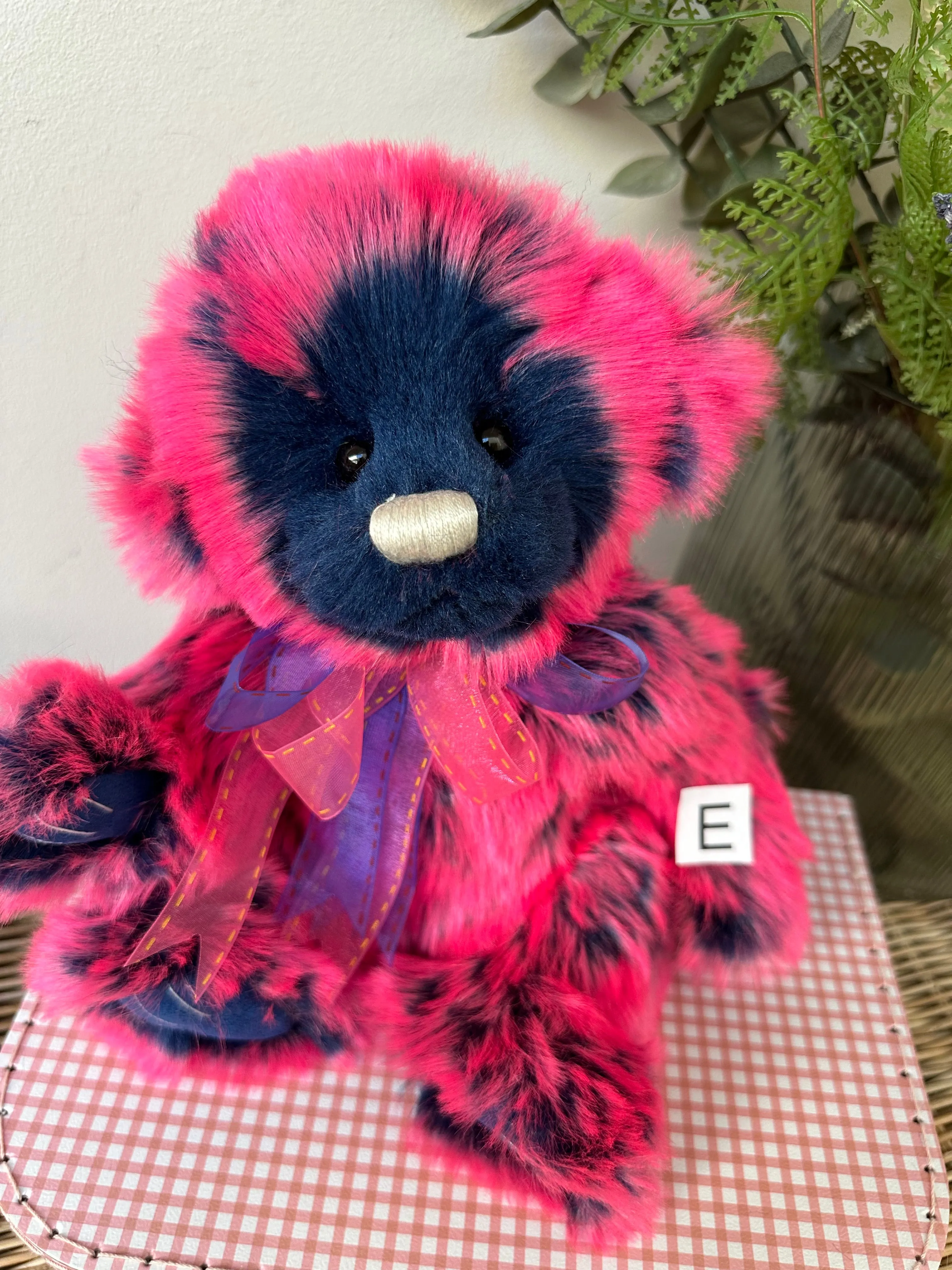 Mardi Gras Charlie Bears Secrets Collection Teddy Bear