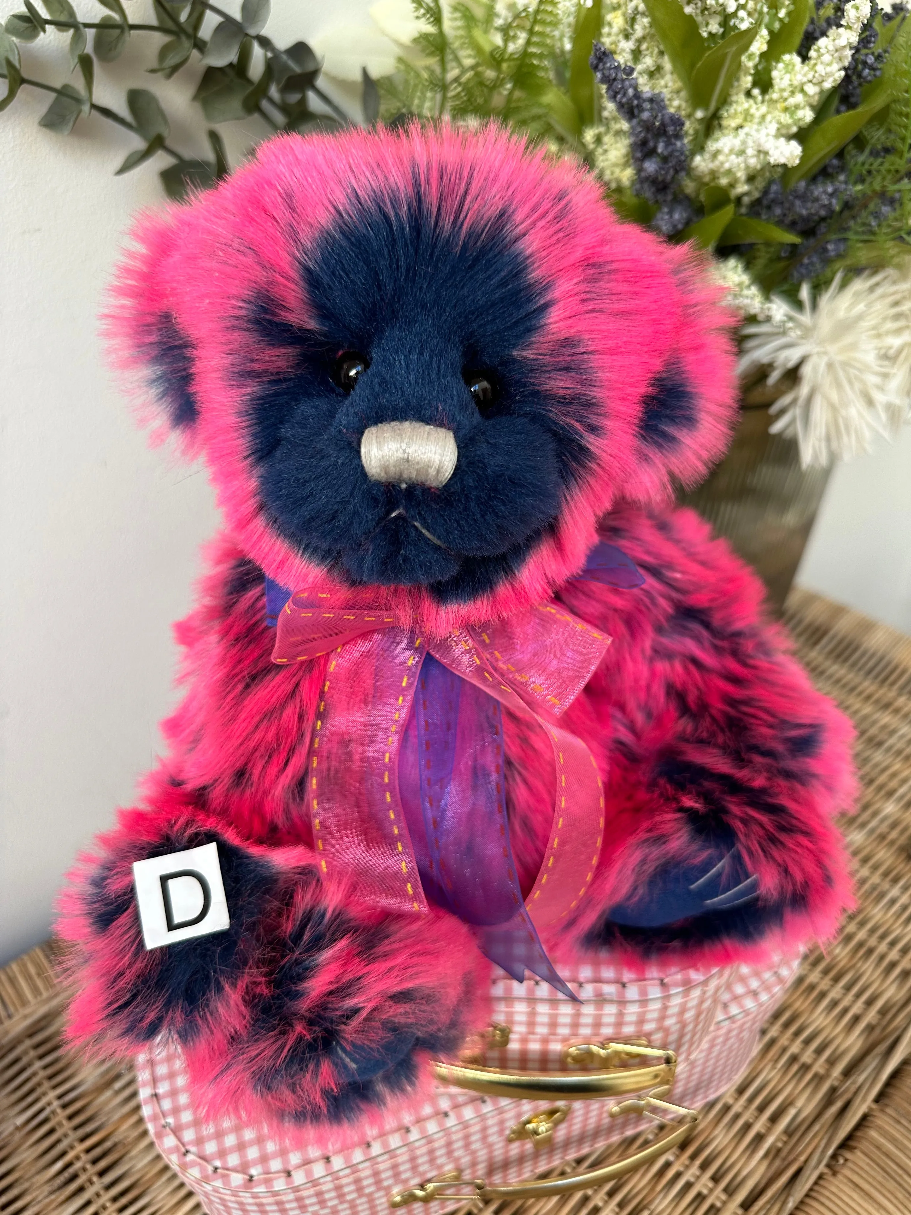 Mardi Gras Charlie Bears Secrets Collection Teddy Bear