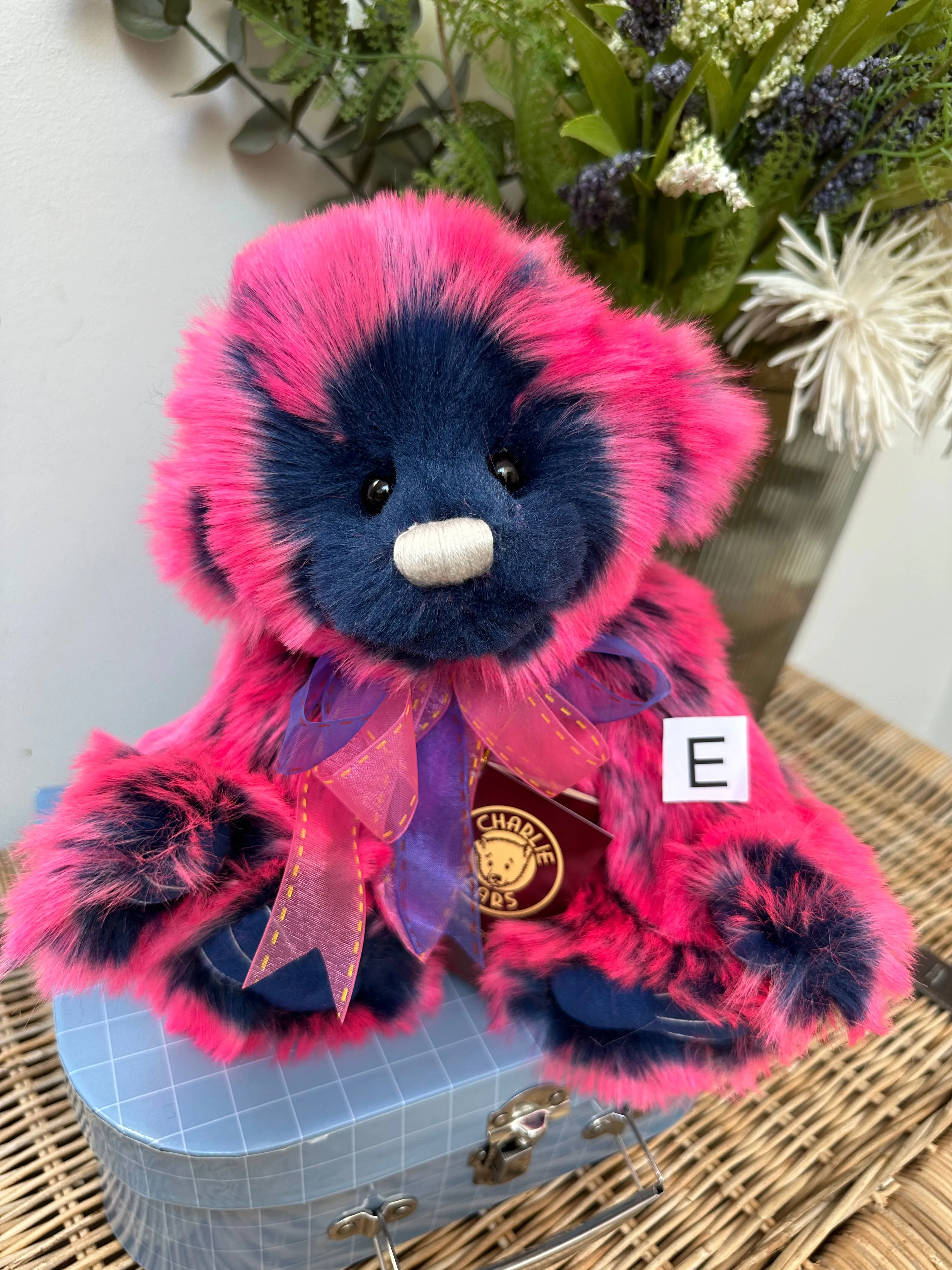 Mardi Gras Charlie Bears Secrets Collection Teddy Bear