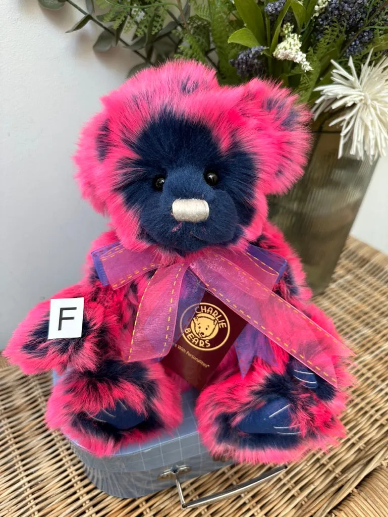 Mardi Gras Charlie Bears Secrets Collection Teddy Bear