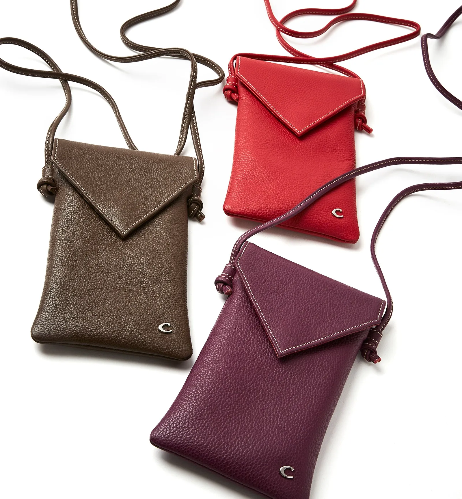 MARRY LEATHER PHONE BAG