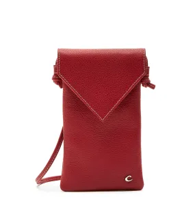 MARRY LEATHER PHONE BAG