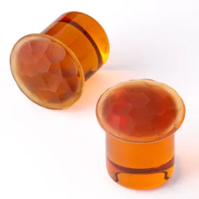 Martele Simple Glass Plugs - Honey