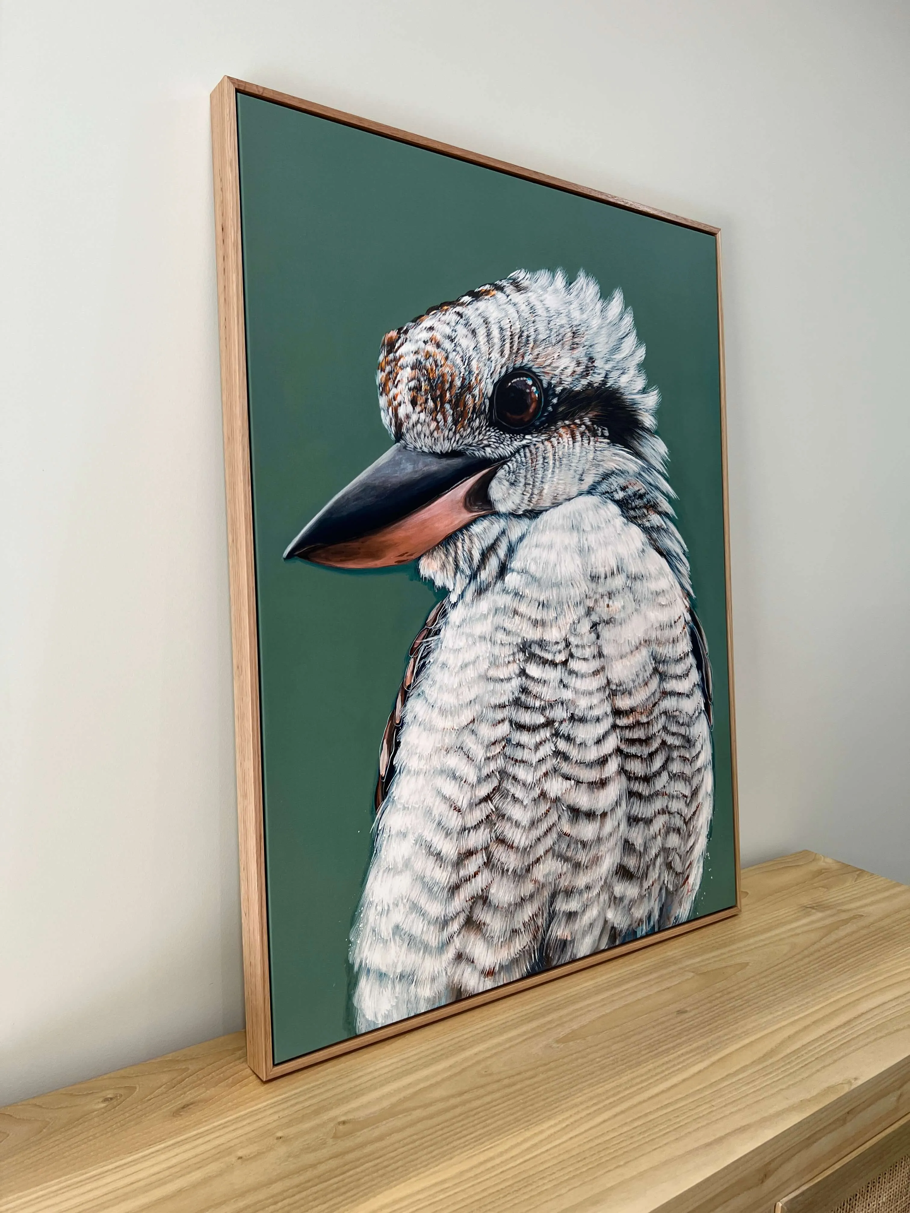 Maya the Kookaburra Canvas Print