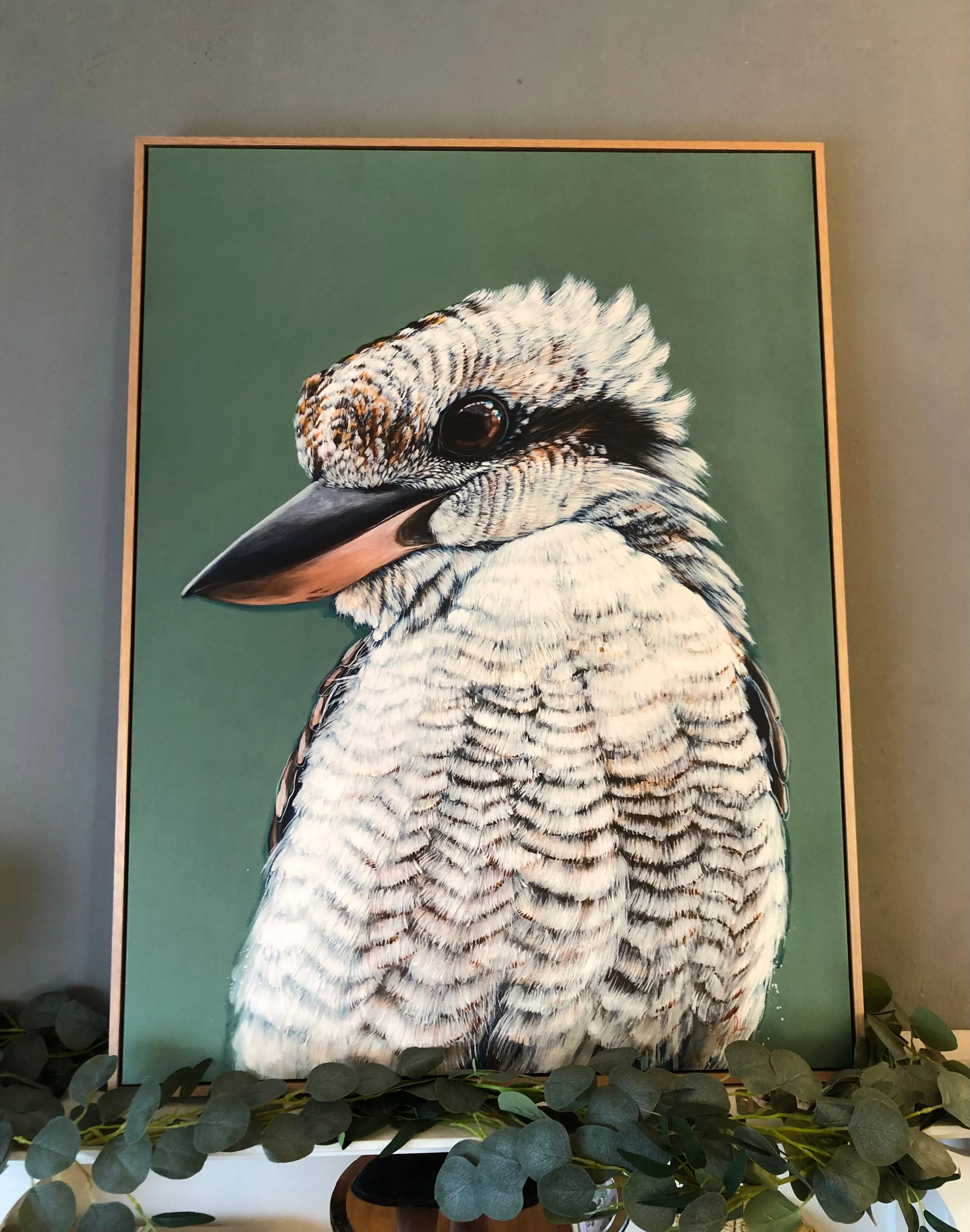 Maya the Kookaburra Canvas Print