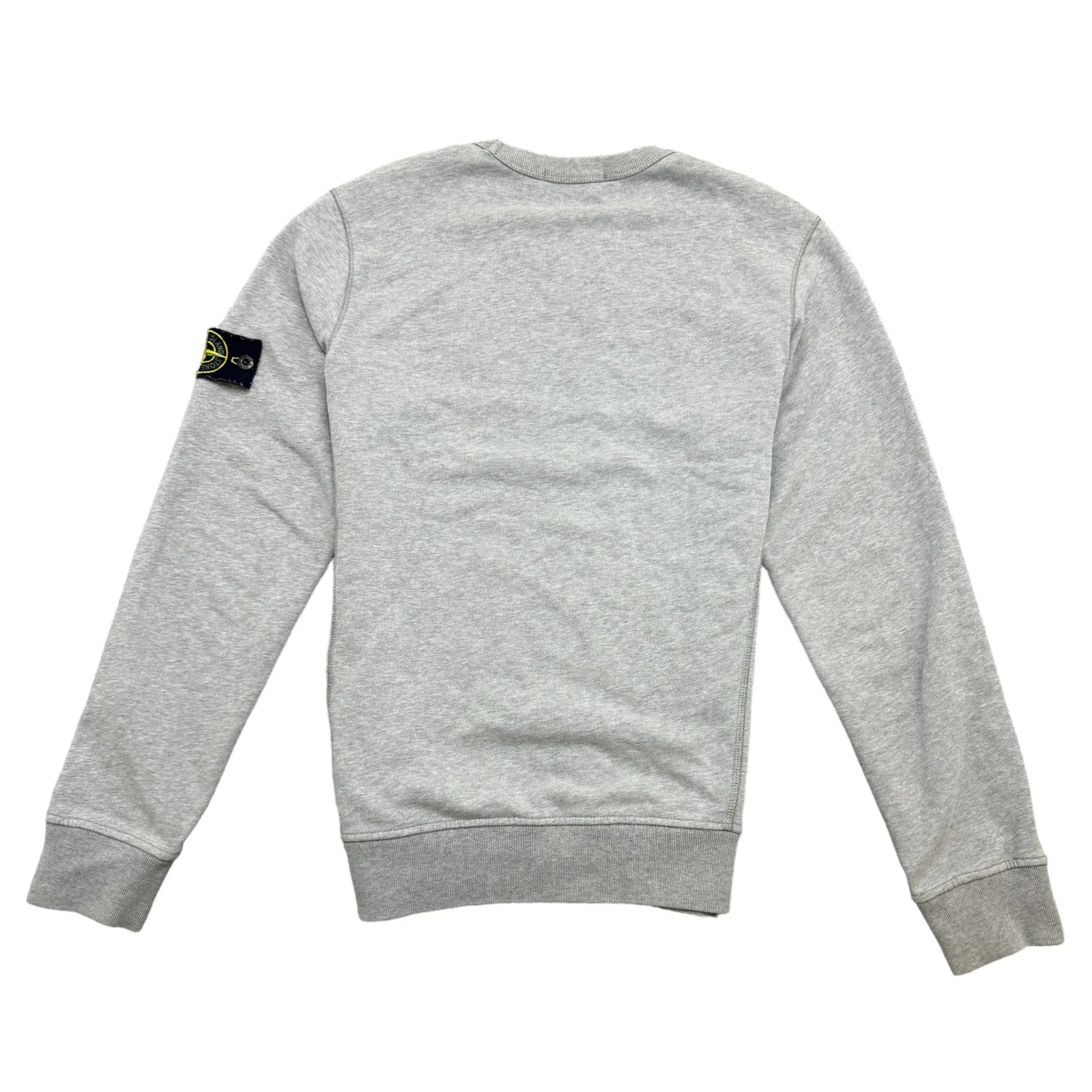 Men's Applique Logo Sweatshirt Grey Size S