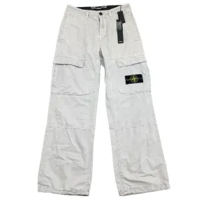 Men's Logo Cargos Grey Size Waist 28