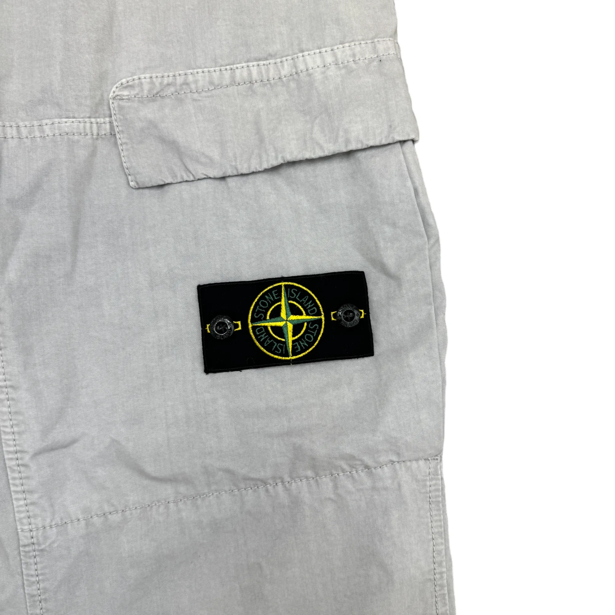 Men's Logo Cargos Grey Size Waist 28