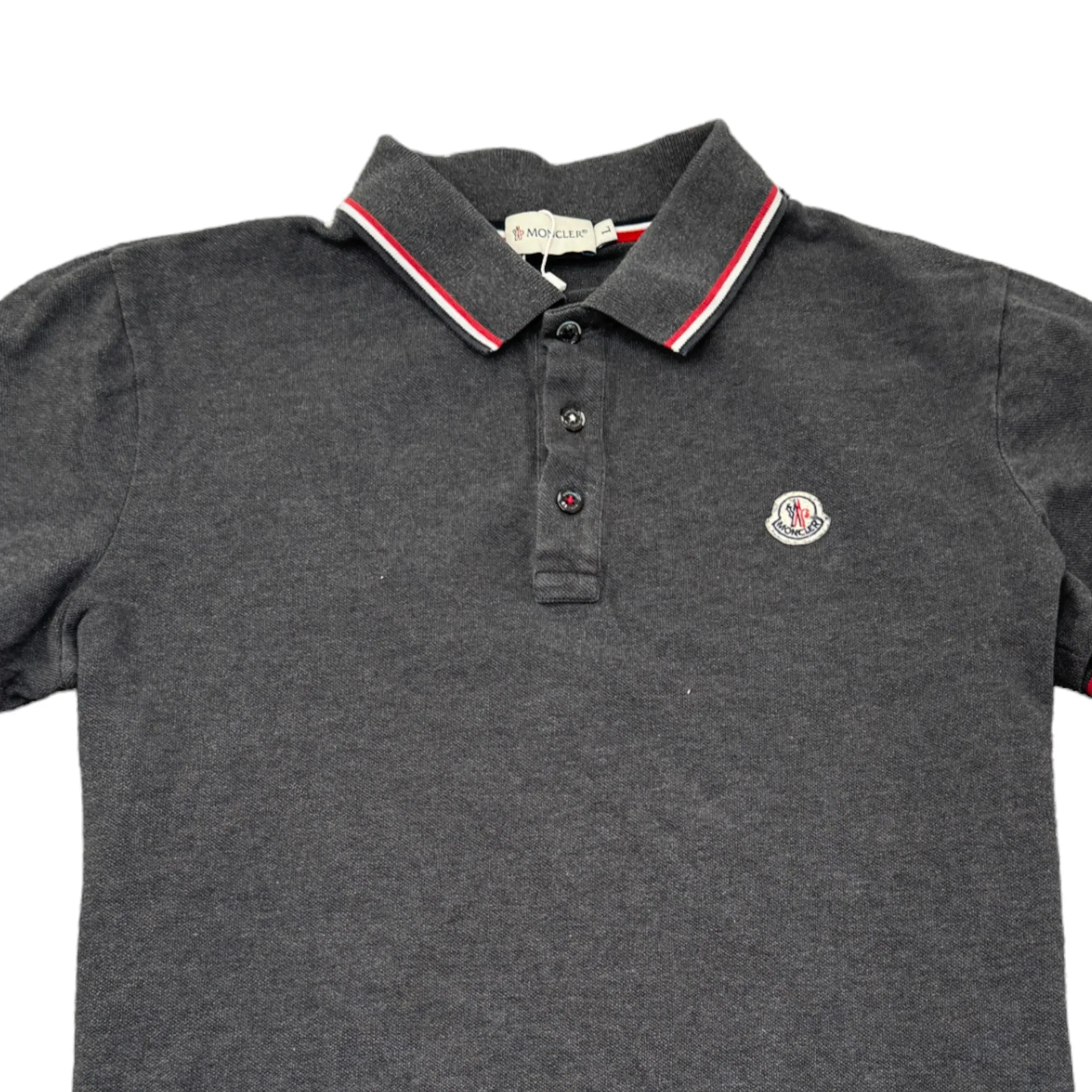 Men's Maglia Polo Shirt Grey Size L