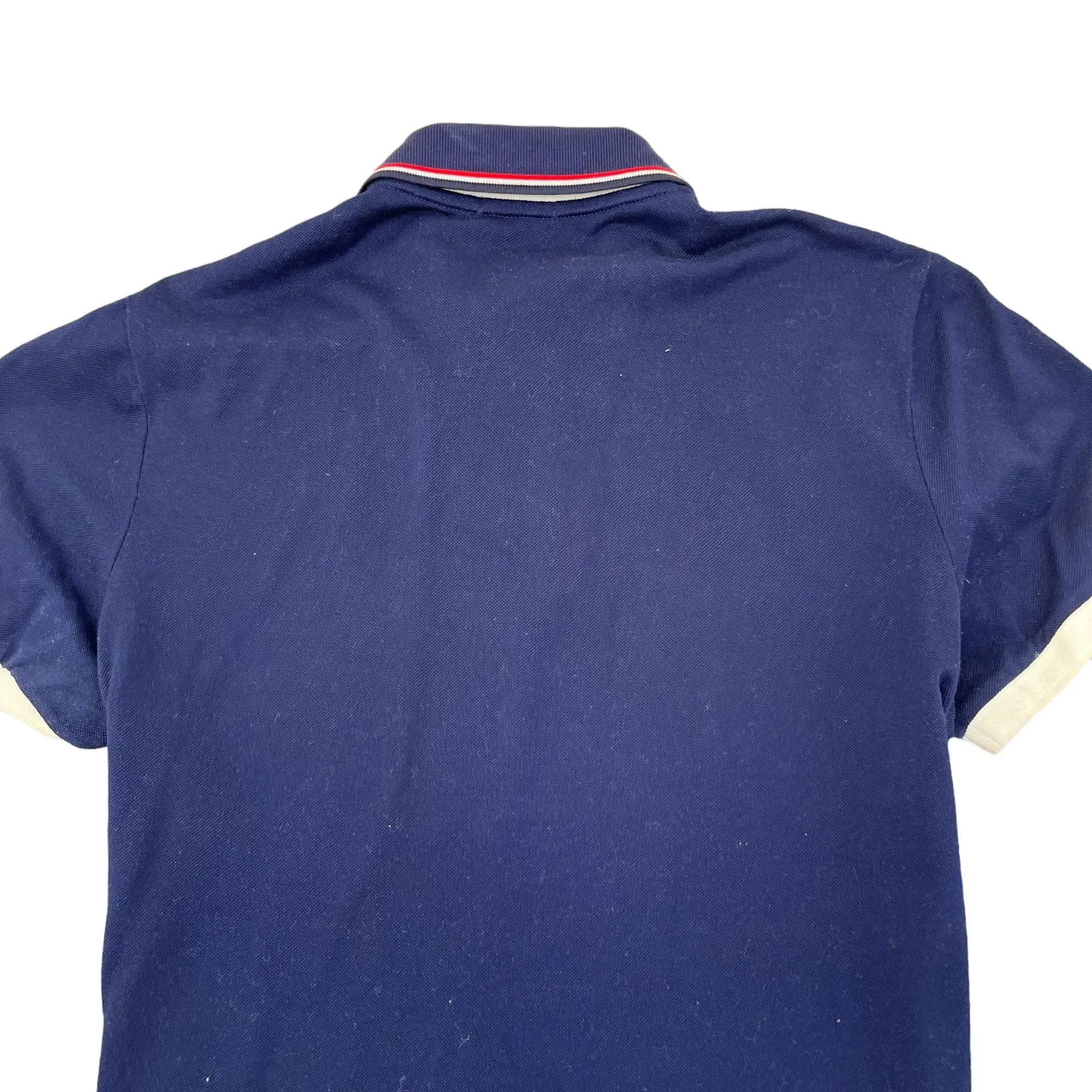 Men's Maglia Polo Shirt Navy Size S