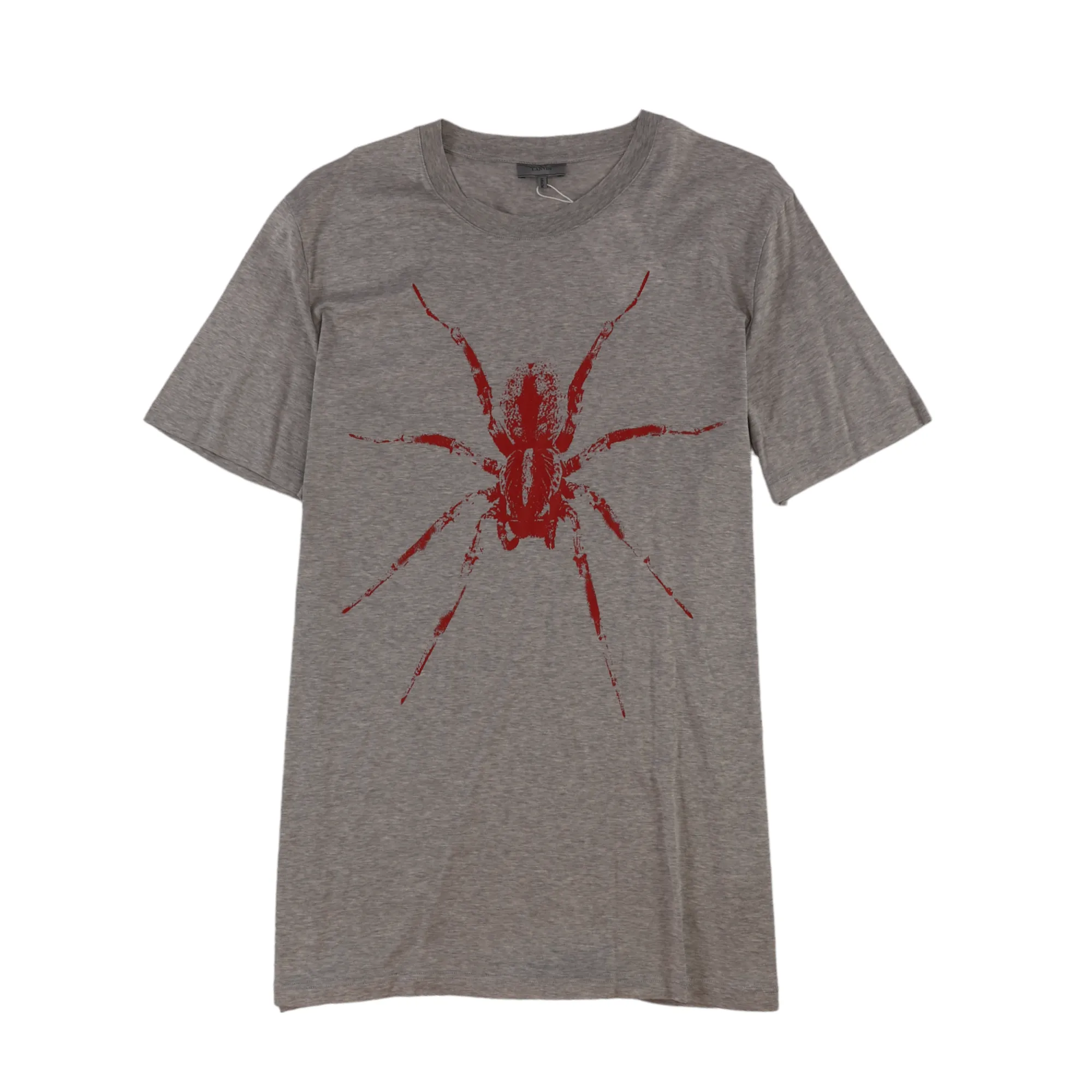 Men's Spider T-Shirt Grey Size L