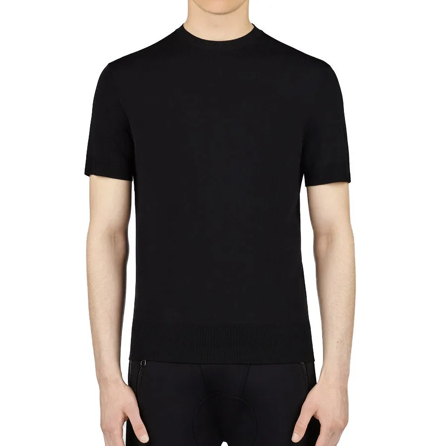 Neil Barrett - Techno Knit T-Shirt in Black