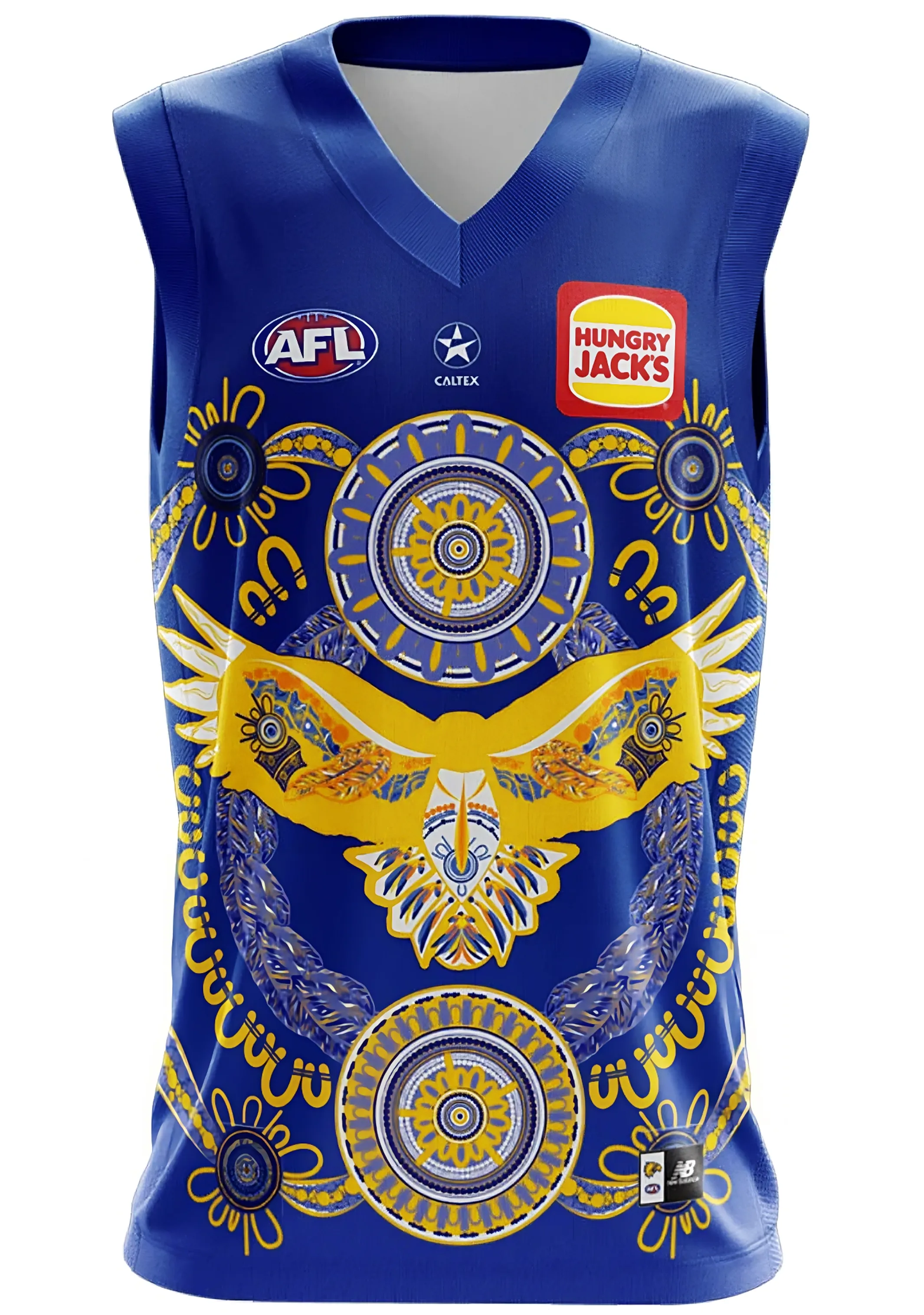 New Balance Adult West Coast Eagles Adult Indigenous Guernsey  WC54538