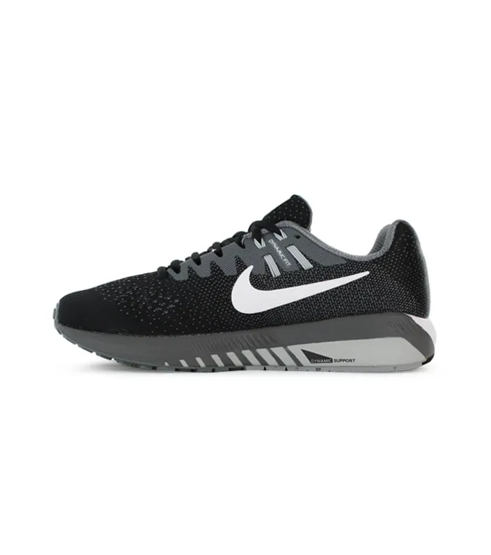 nike air zoom structure 20 womens black white