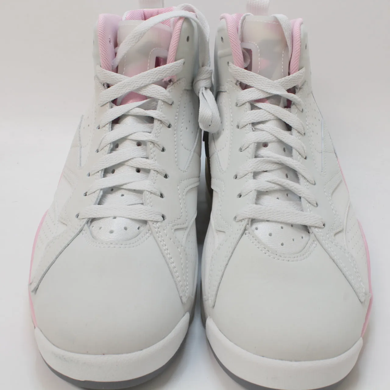 Nike Jordan Mvp Off White Cool Grey Med Soft Pink White Uk Size 8