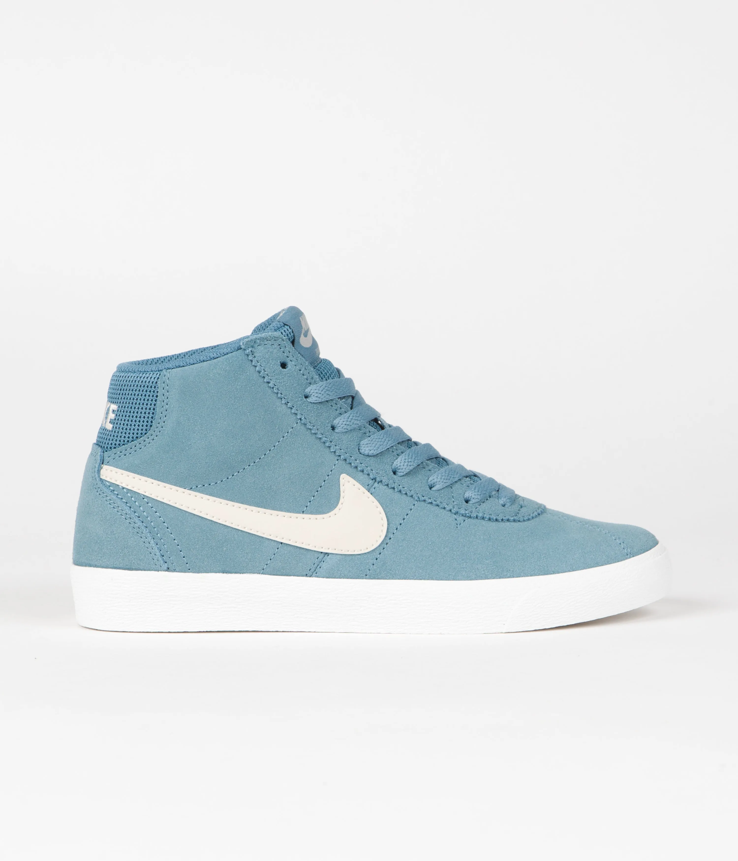 Nike SB Womens Bruin High Shoes - Noise Aqua / Light Orewood Brown - Noise Aqua