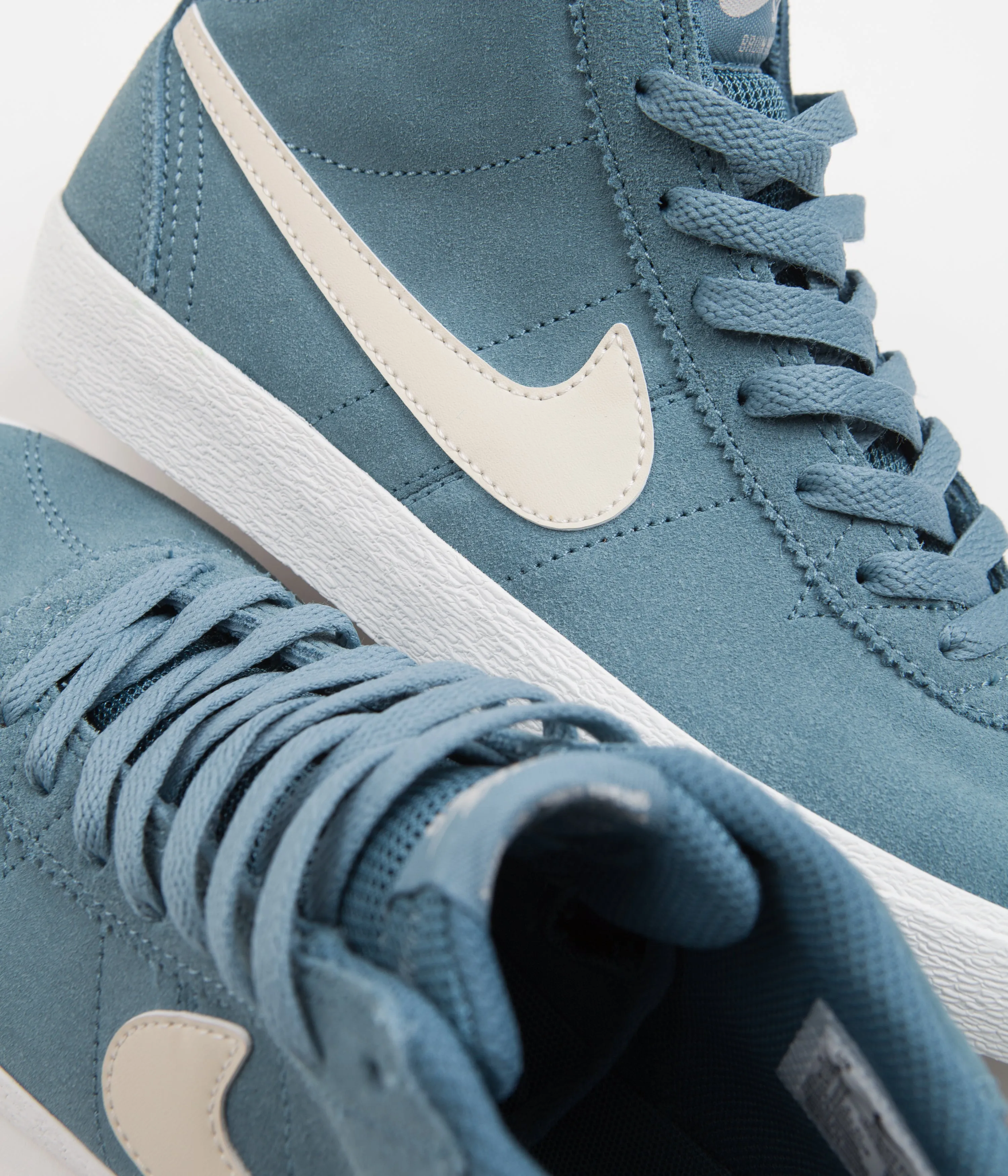 Nike SB Womens Bruin High Shoes - Noise Aqua / Light Orewood Brown - Noise Aqua