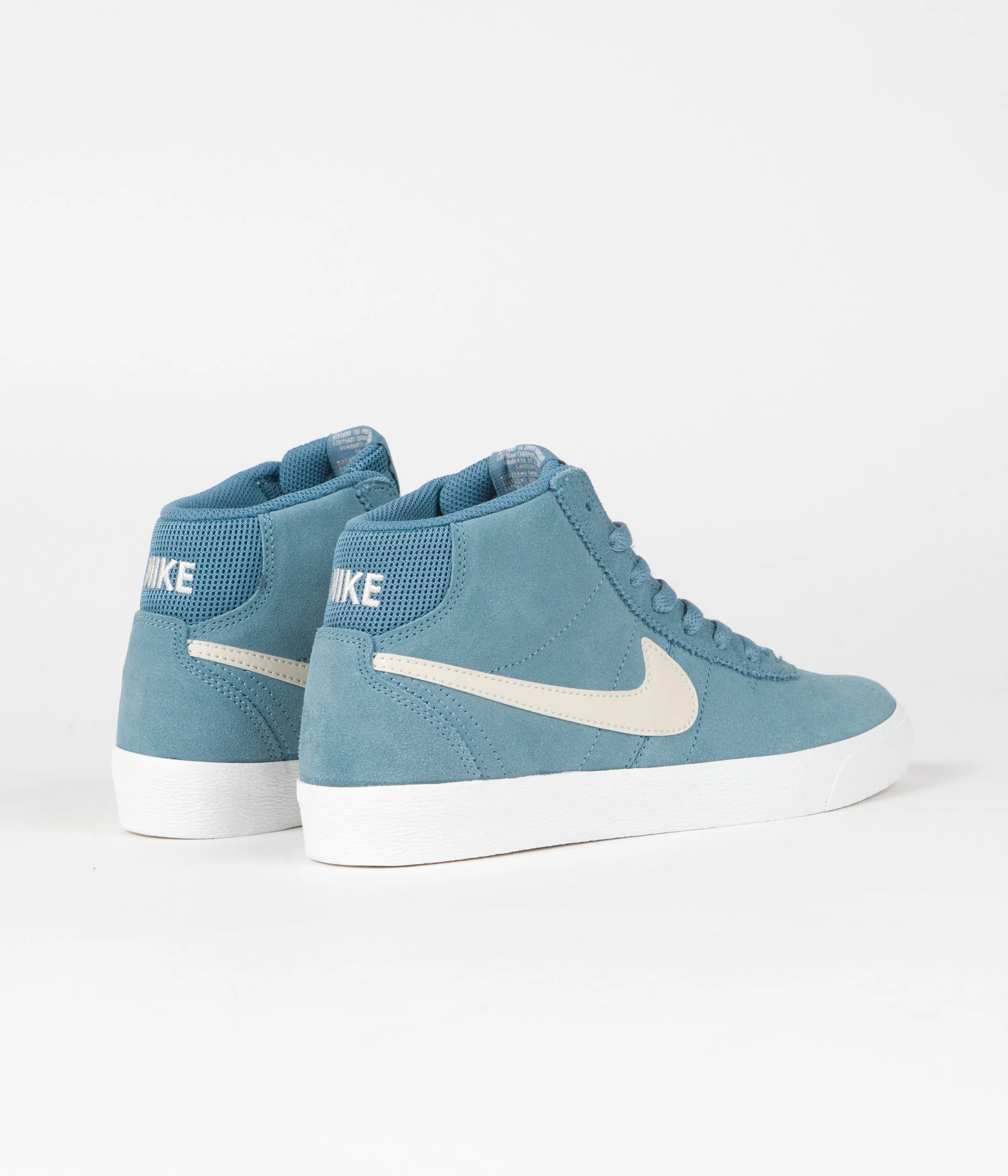 Nike SB Womens Bruin High Shoes - Noise Aqua / Light Orewood Brown - Noise Aqua