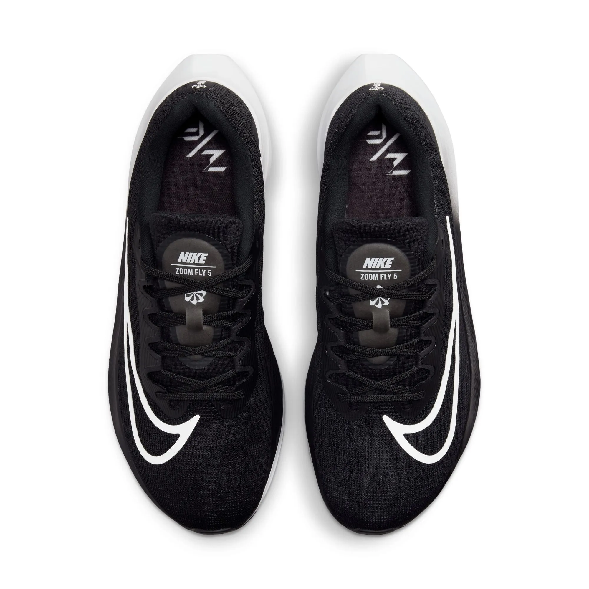 Nike Zoom Fly 5 (B Width)- Black/White (Womens)