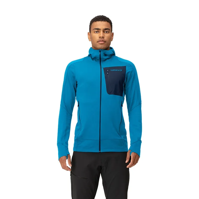 Norrona Mens Falketind Power Grid Hood