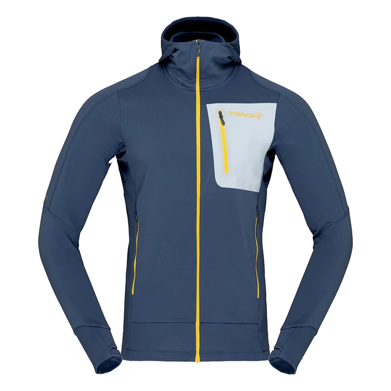 Norrona Mens Falketind Power Grid Hood