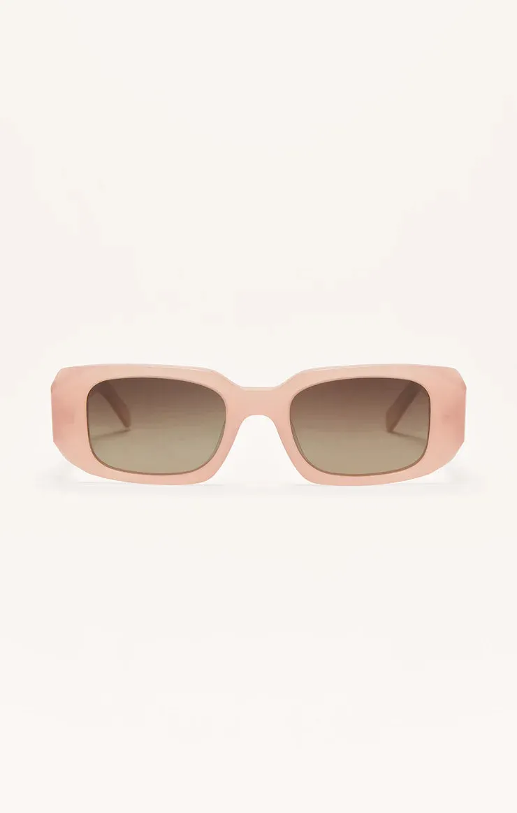 Off Duty Sunglasses - Blush Pink - Gradient