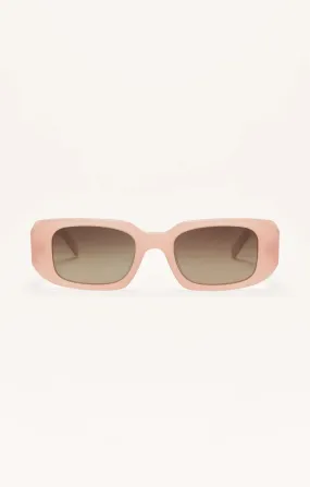 Off Duty Sunglasses - Blush Pink - Gradient