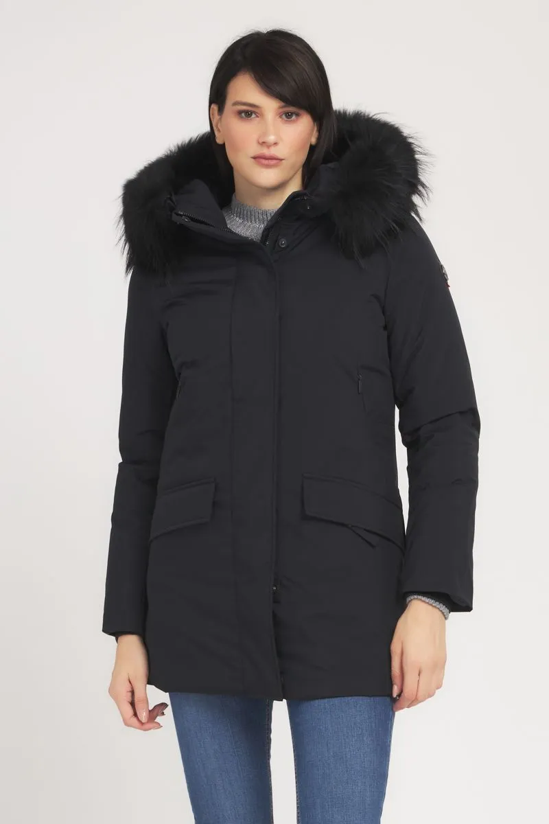 Parka Donna Nero