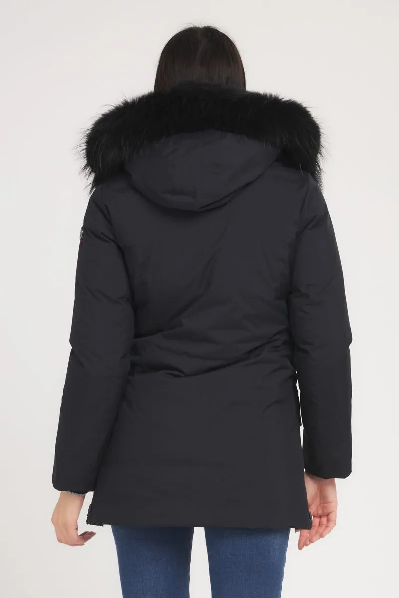 Parka Donna Nero