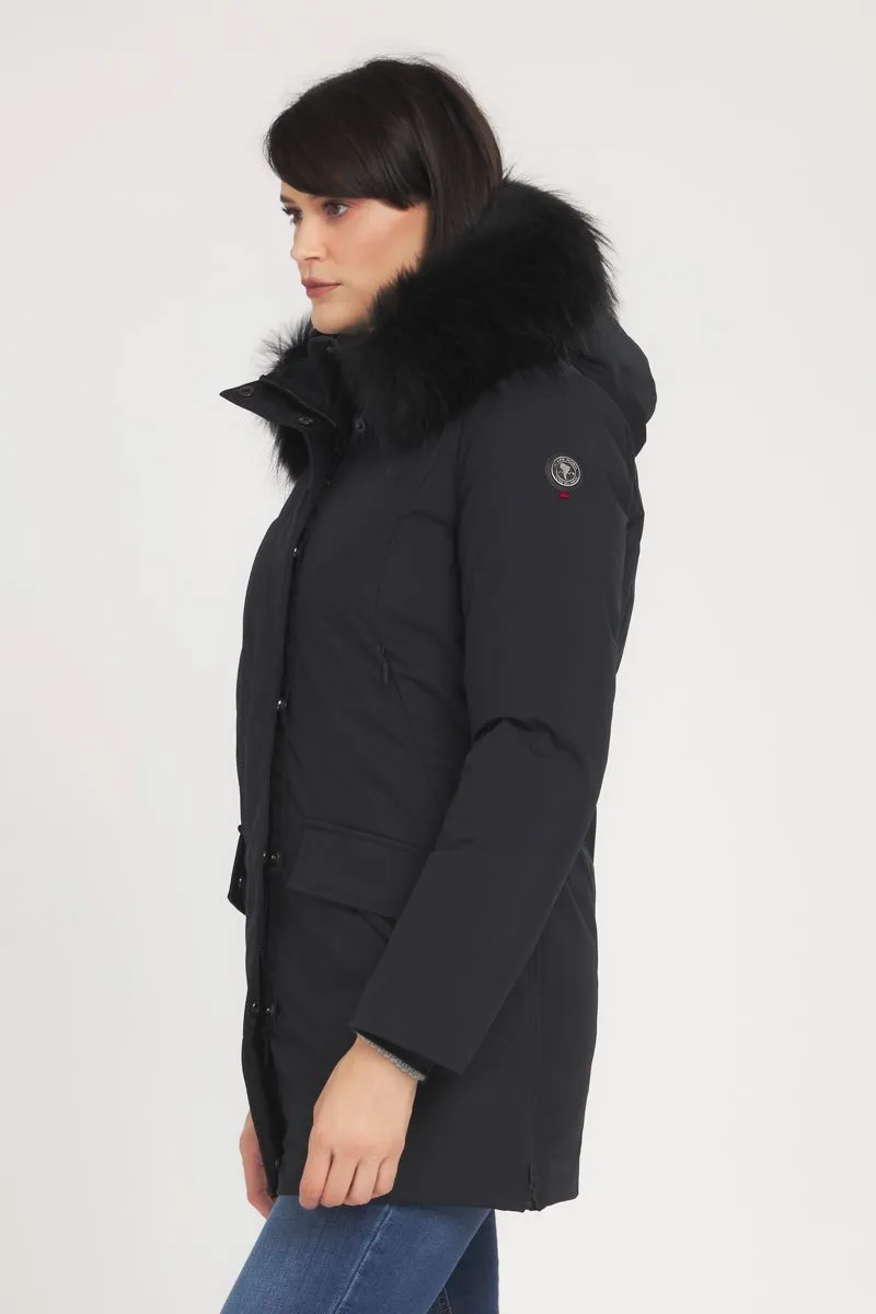 Parka Donna Nero