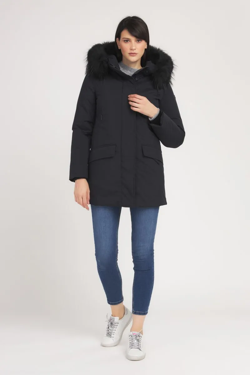 Parka Donna Nero