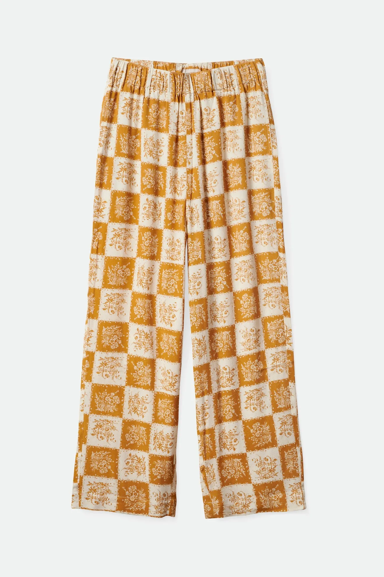 Patchwork Crop Pant - Medal Bronze