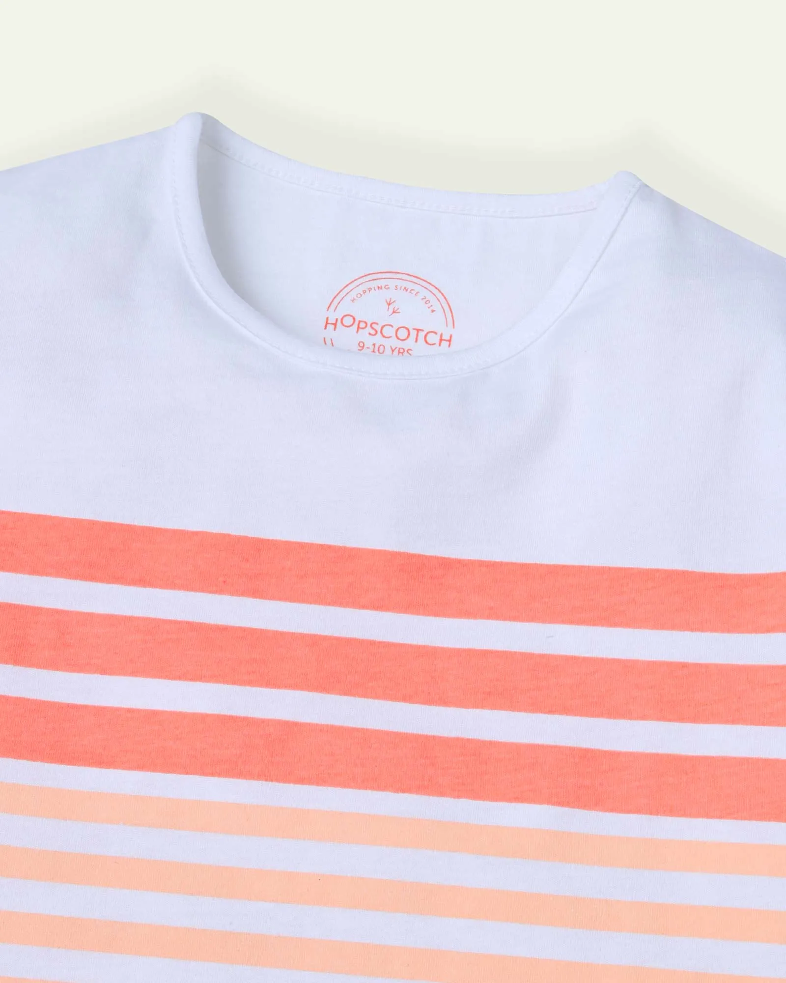 Peach Stripes T-Shirt