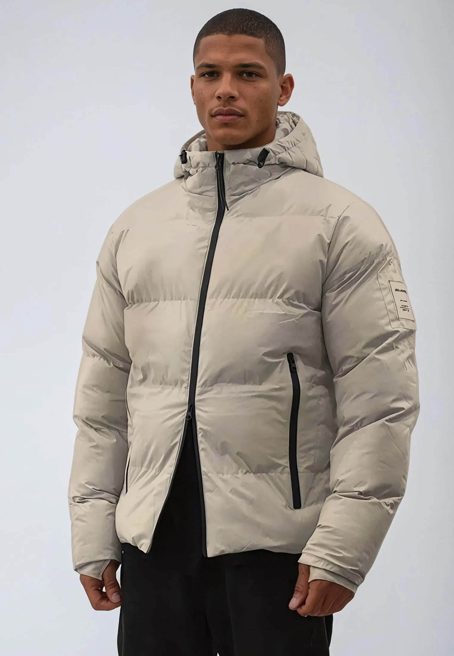 PERFORMANCE PUFFER JACKET TAN