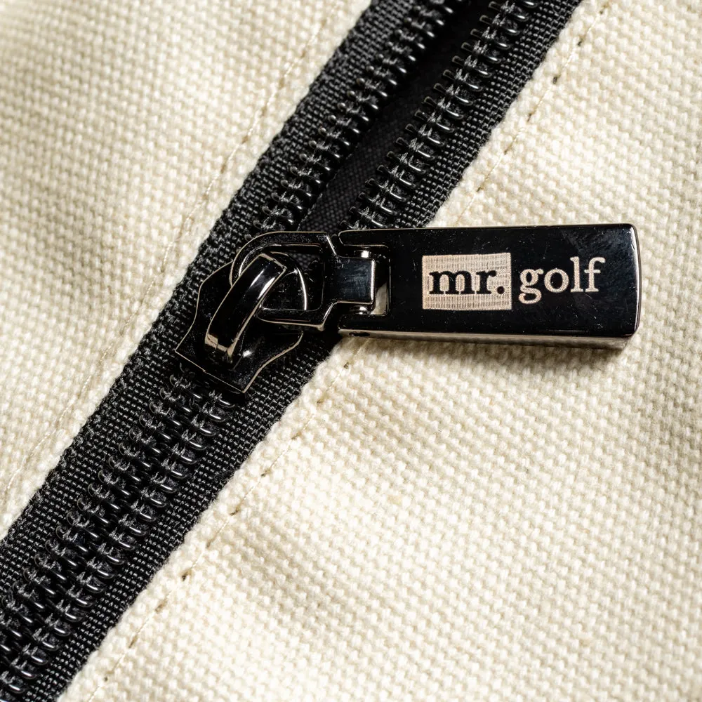 Personalised Premium Golf Shoe Bag (Ivory)