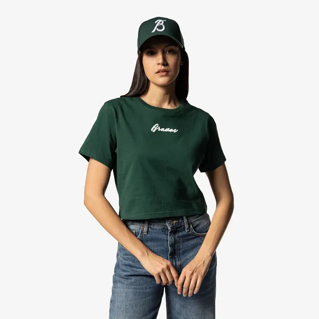 Playera Manga Corta Bravos de León LMB Core para Mujer