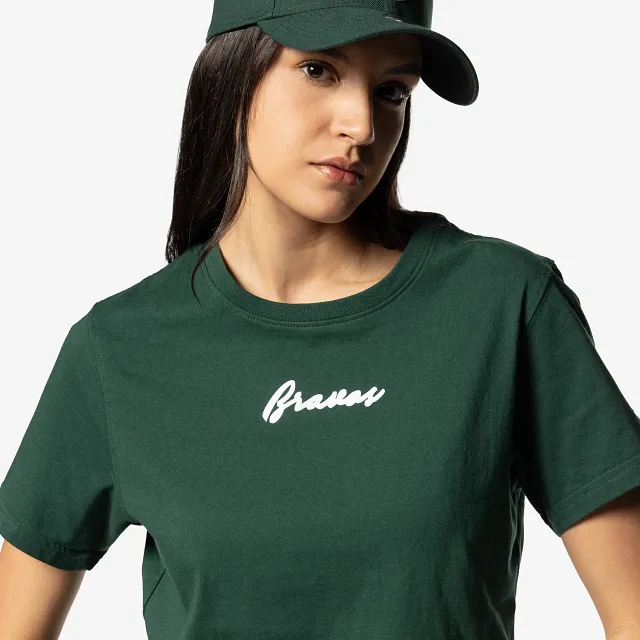 Playera Manga Corta Bravos de León LMB Core para Mujer