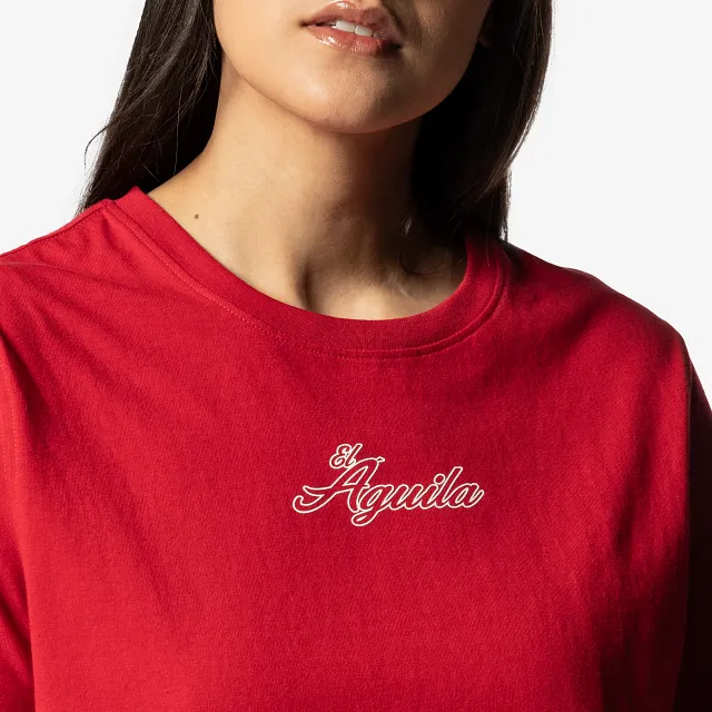 Playera Manga Corta El guila de Veracruz LMB Core para Mujer