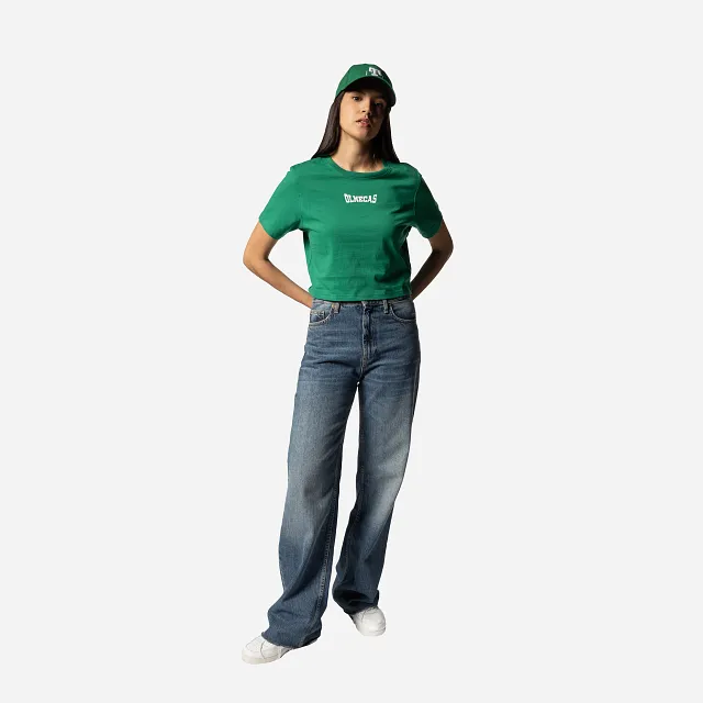 Playera Manga Corta Olmecas de Tabasco LMB Core para Mujer