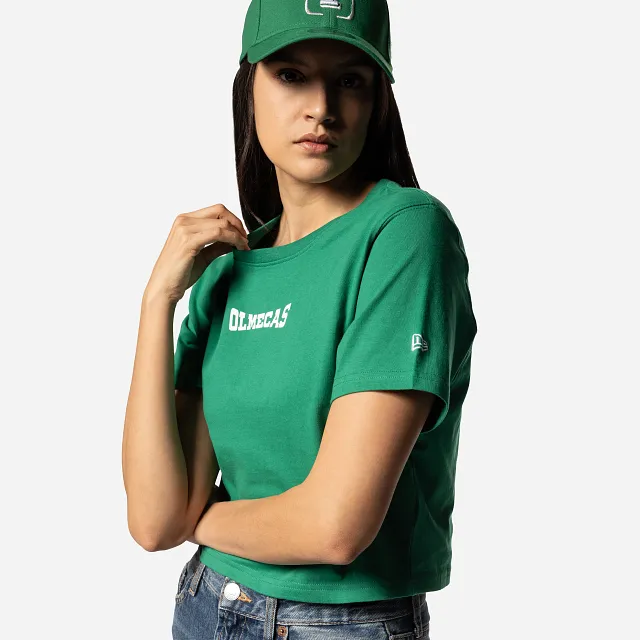 Playera Manga Corta Olmecas de Tabasco LMB Core para Mujer