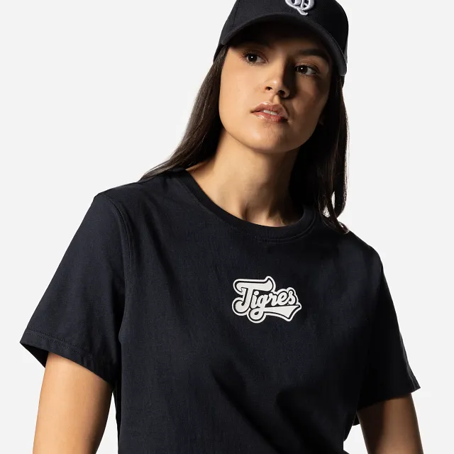 Playera Manga Corta Tigres de Quintana Roo LMB Core para Mujer