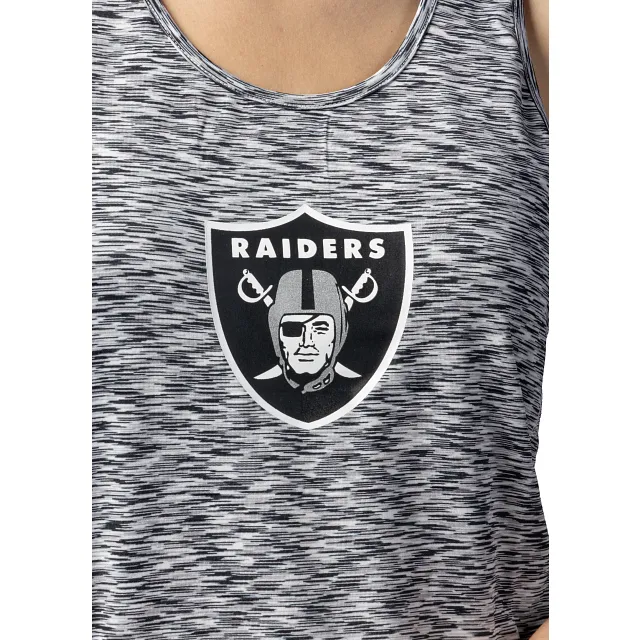 Playera Sin Mangas Las Vegas Raiders NFL Active para Mujer