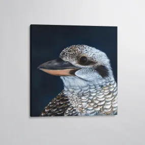 'Reflection' Laughing Kookaburra canvas print