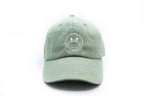 Rey to Z - Dusty Sage Smiley Face Hat (5Y-10Y)