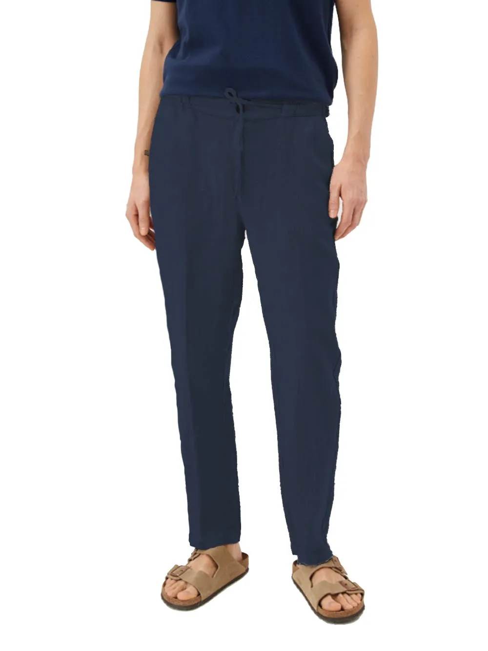 Roy Roger's Riviera Pantalone Uomo Chino Portofino Man Riviera Blu