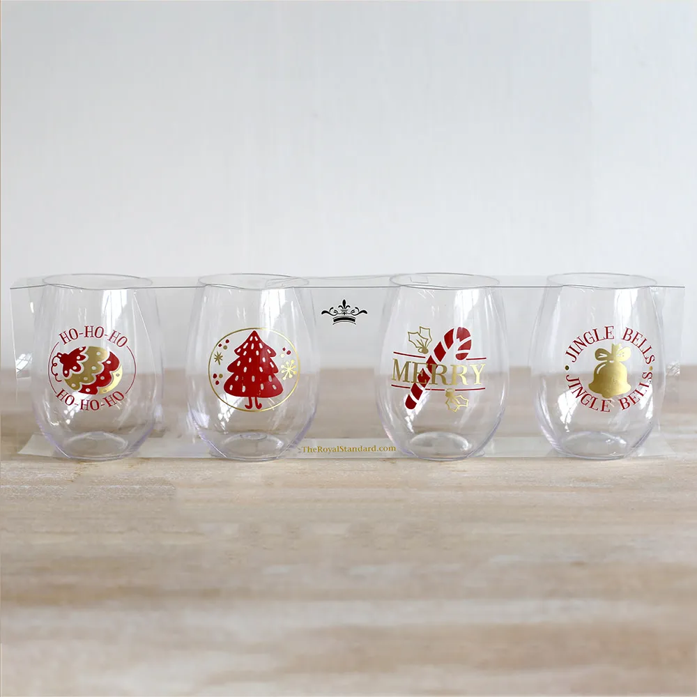 Royal Standard To Go Holiday Wine Glasses